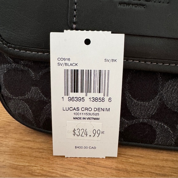 Coach Lucas Crossbody In Signature Denim CO916 - Picture 9 of 9